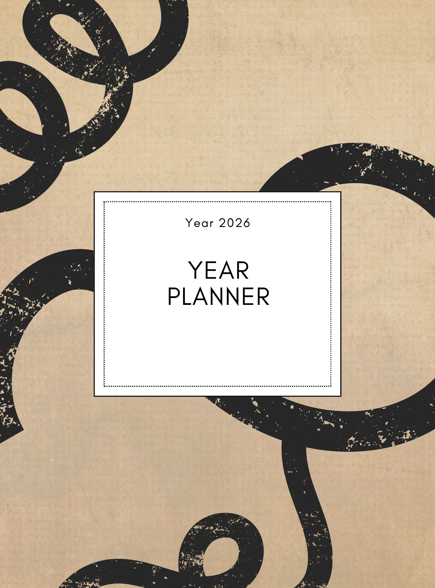 Physical 2026 Planner B