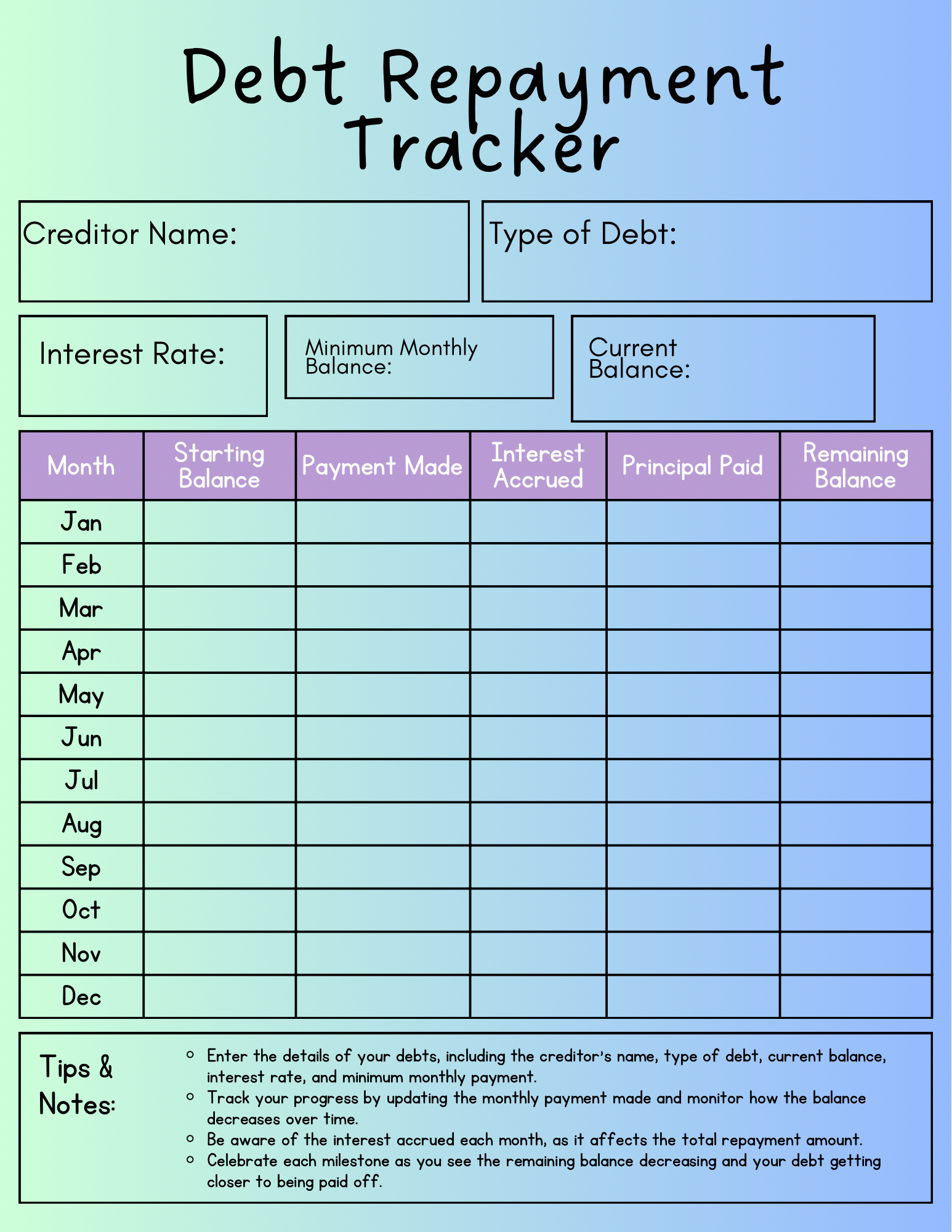 Home Management Binder