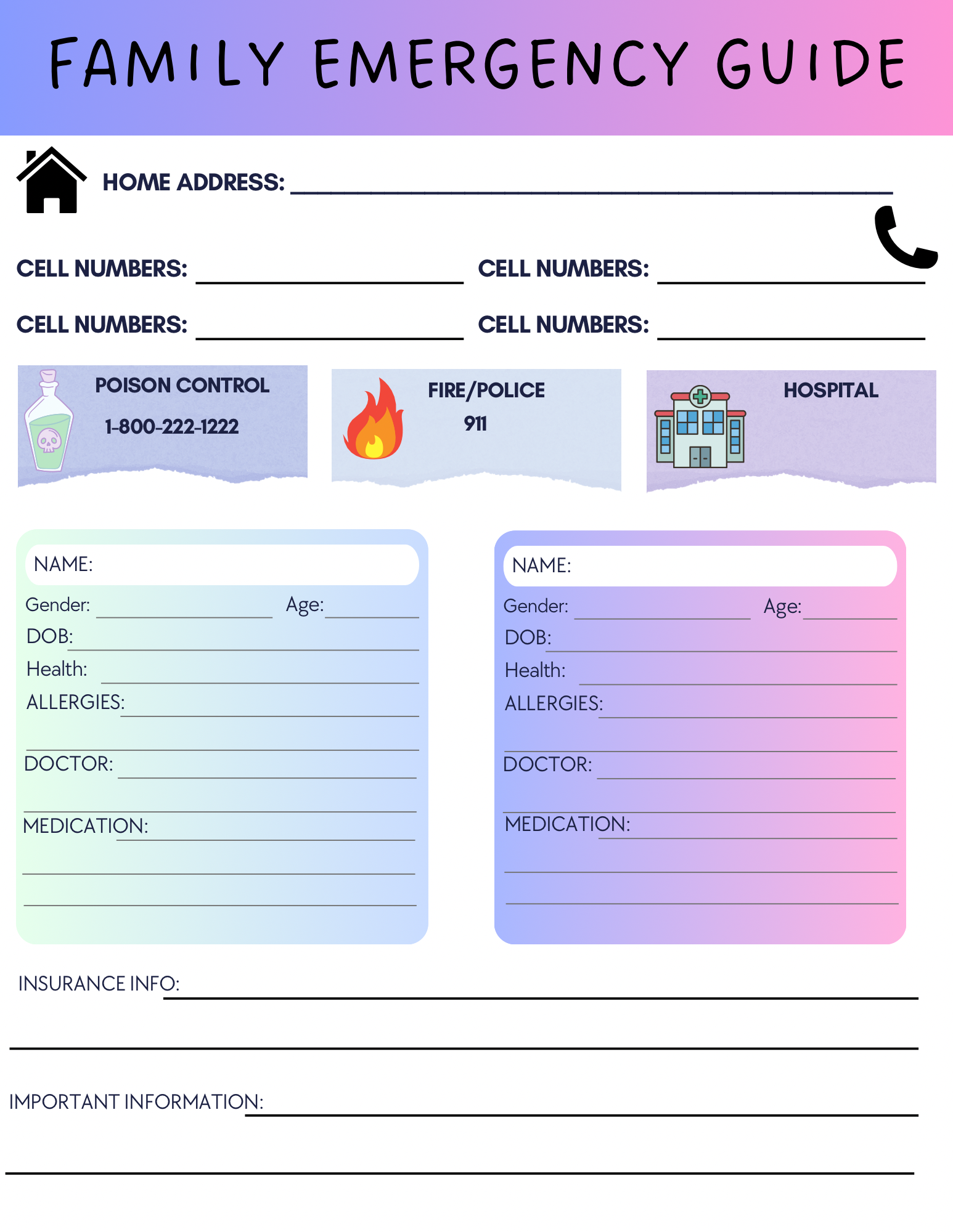 Home Management Binder